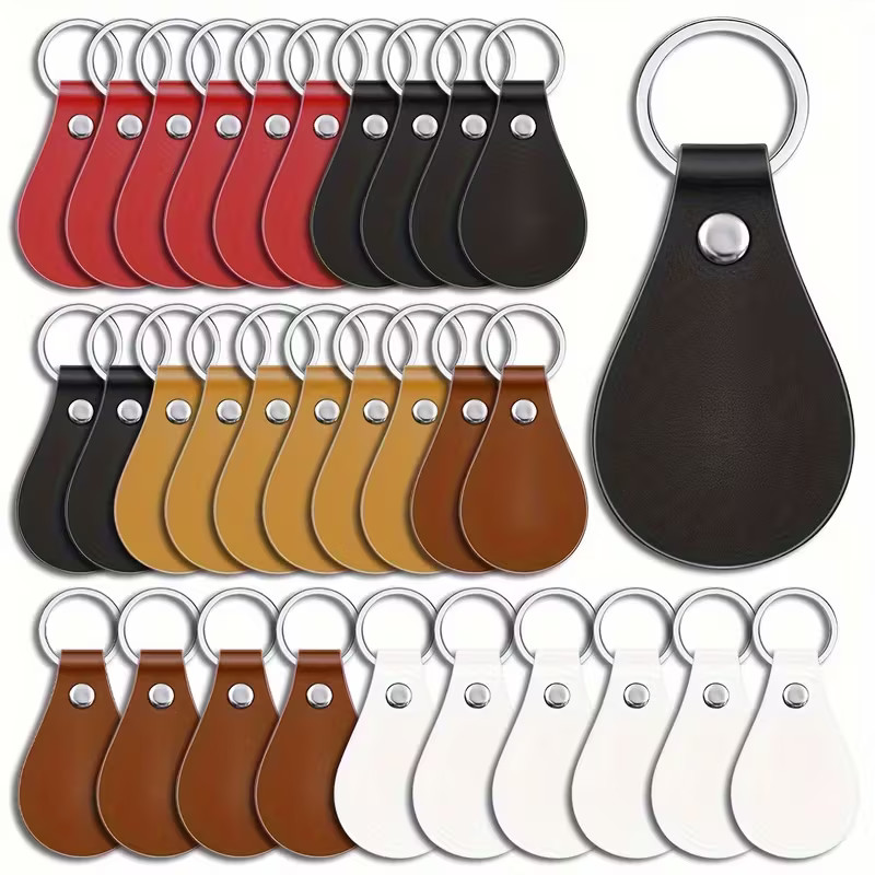 Porte clef en simili cuir