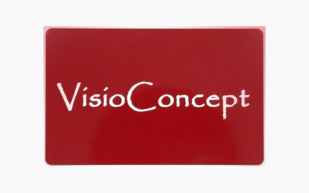 Carte de visite alu