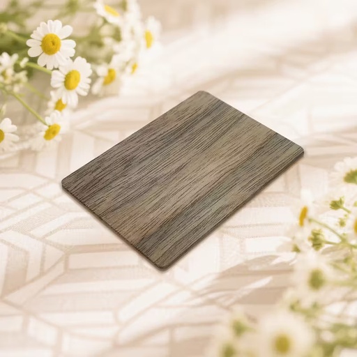 Carte NFC Texture Noix